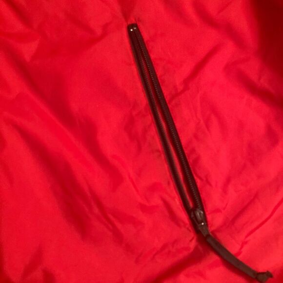 Sierra Design Red Nylon Windbreaker Jacket - Picture 4 of 8